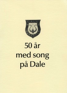 50 år med song på Dale 1981