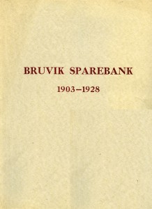 bruvik sparebank 1903-1928