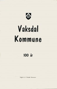 vaksdal kommune 100 år 1